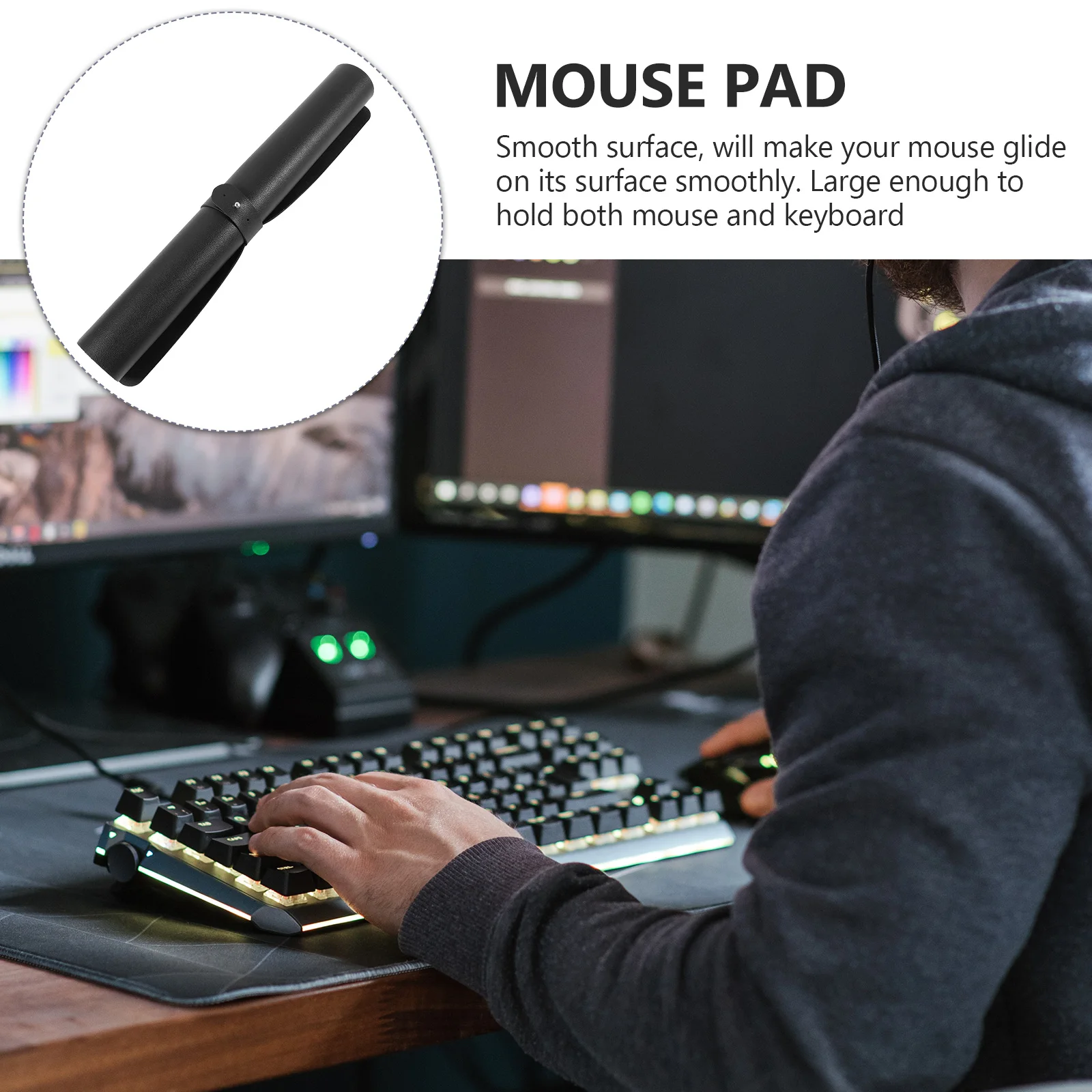 

Mouse Pad Keyboard Large Mat Desk Household Laptop Computer Table Simple Writing
