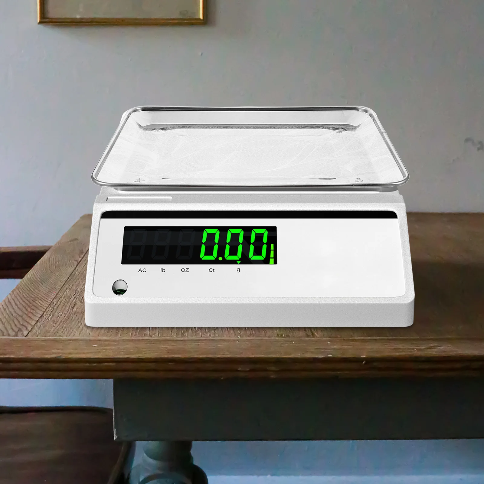 

Stainless Steel Kitchen Scale Pan Precise Weighing Tray for Baking Cooking Food Measurement Digital Electronic Reusable