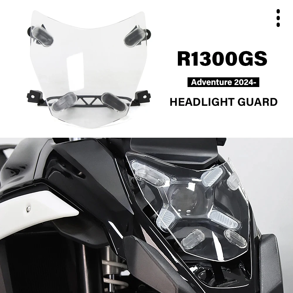 

R1300GS 2023 NEW Headlight Head Light Guard Protector Cover Protection Grill Fit For BMW R 1300 GS ADV GS1300 R Adventure 2024-