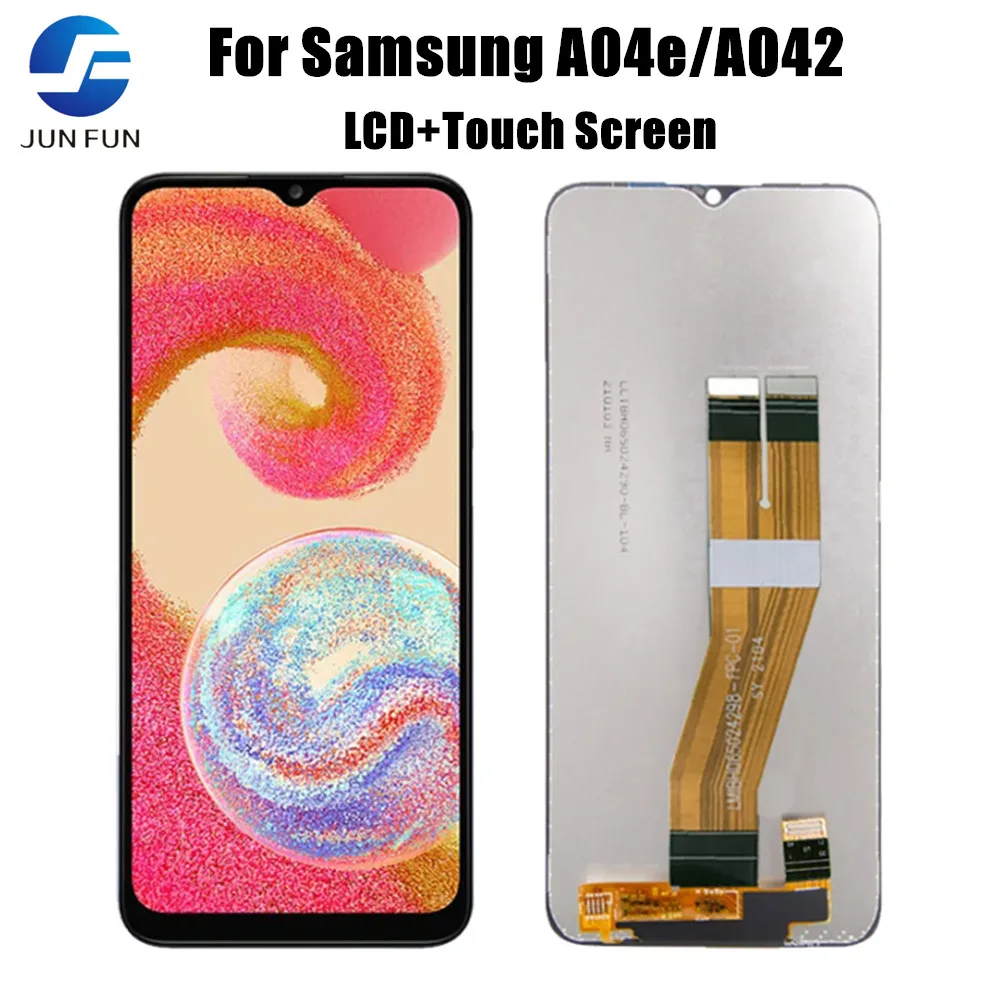 

6.5'' LCD For Samsung Galaxy A04e A042 A042F A042M LCD Display Touch Screen Digitizer Assembly with frame