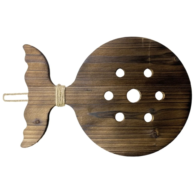 Carbonized Fern Hanging Board Wall Mounted Planter For Vertical Garden