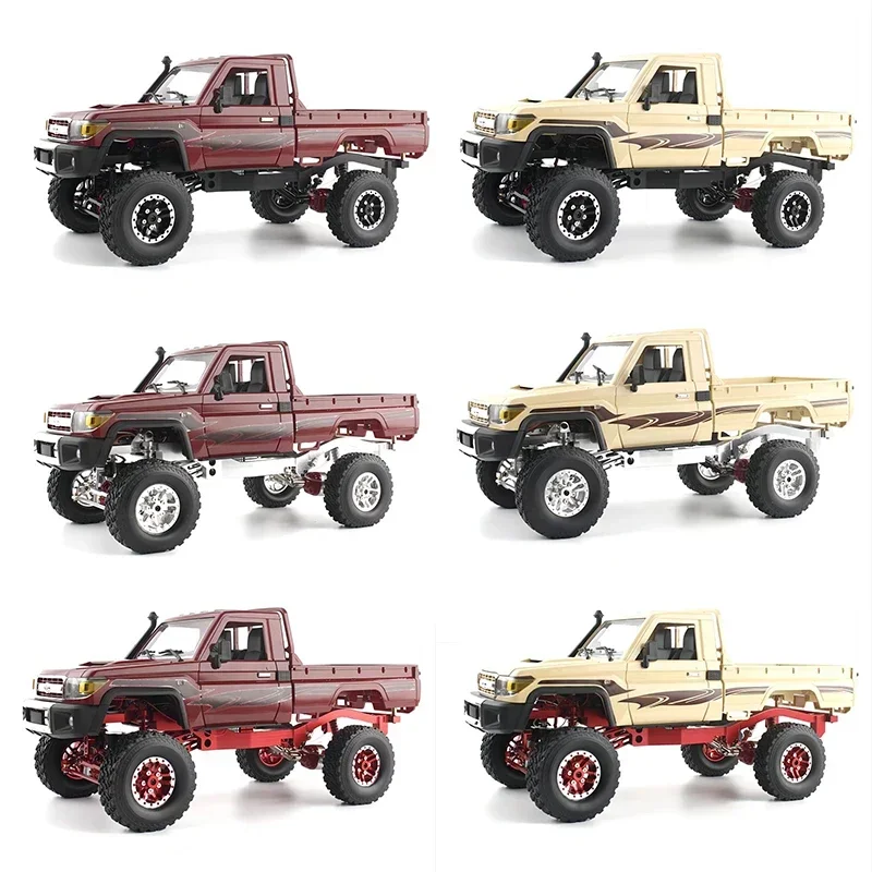 1:12 Rc Car Metal Upgrading Model Mn82 Retro Full-scale Simulation LC79 2.4g 4WD 280 Motor Remote Control RC Truck Model Car Toy