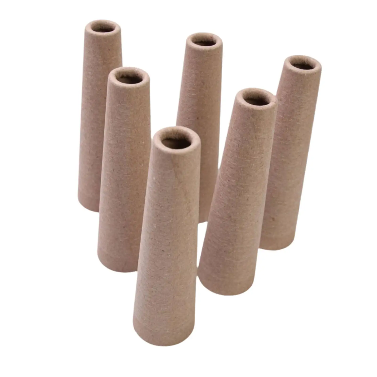 6 Pieces Winder Paper Tubes Paper Spool Manual DIY Reliable Craft Supplies Wool Winder Tube