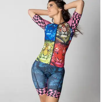 Playfull-프리모션 레이스 슈트 여성용, 통증 사랑 철인 3 종 경기 사이클링 저지 세트, 스킨 슈트, 타이츠, 사이클링 의류, 자전거 점프 슈트 