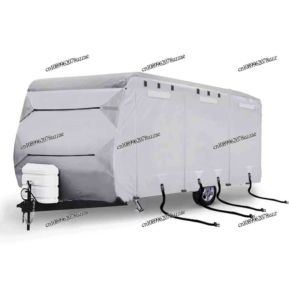 

4 Layer 22-24 Inch Outdoor Caravan Cover Waterproof RV Cover