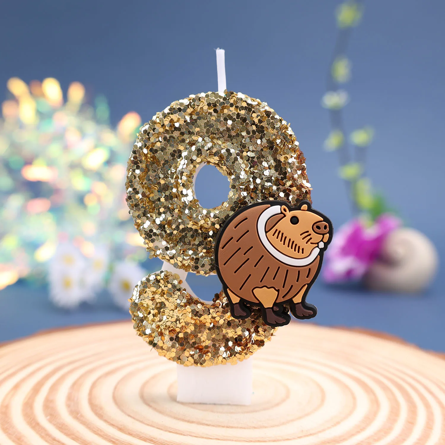 

Capybara Candles Cake Number combination Anime Figure Capybara Party Birthday Candles Cake Decoration Ornaments Kids Gift 1pcs