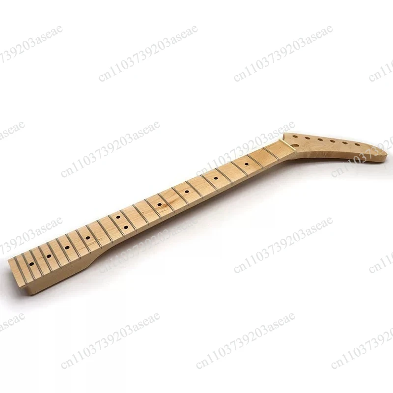 DIY 6-String Electric Guitar Neck | 22-Fret T-Style Maple Neck for Custom Builds & Upgrades