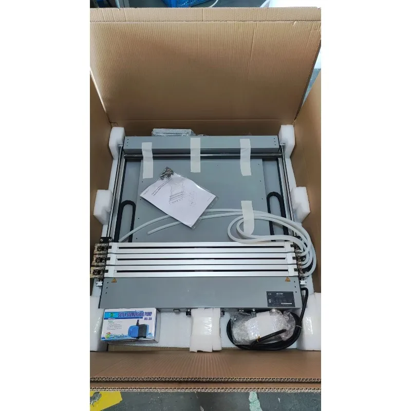 Nueva llegada 52 "1300mm tres moldes plexiglás PVC plástico acrílico hoja calefacción dobladora máquina