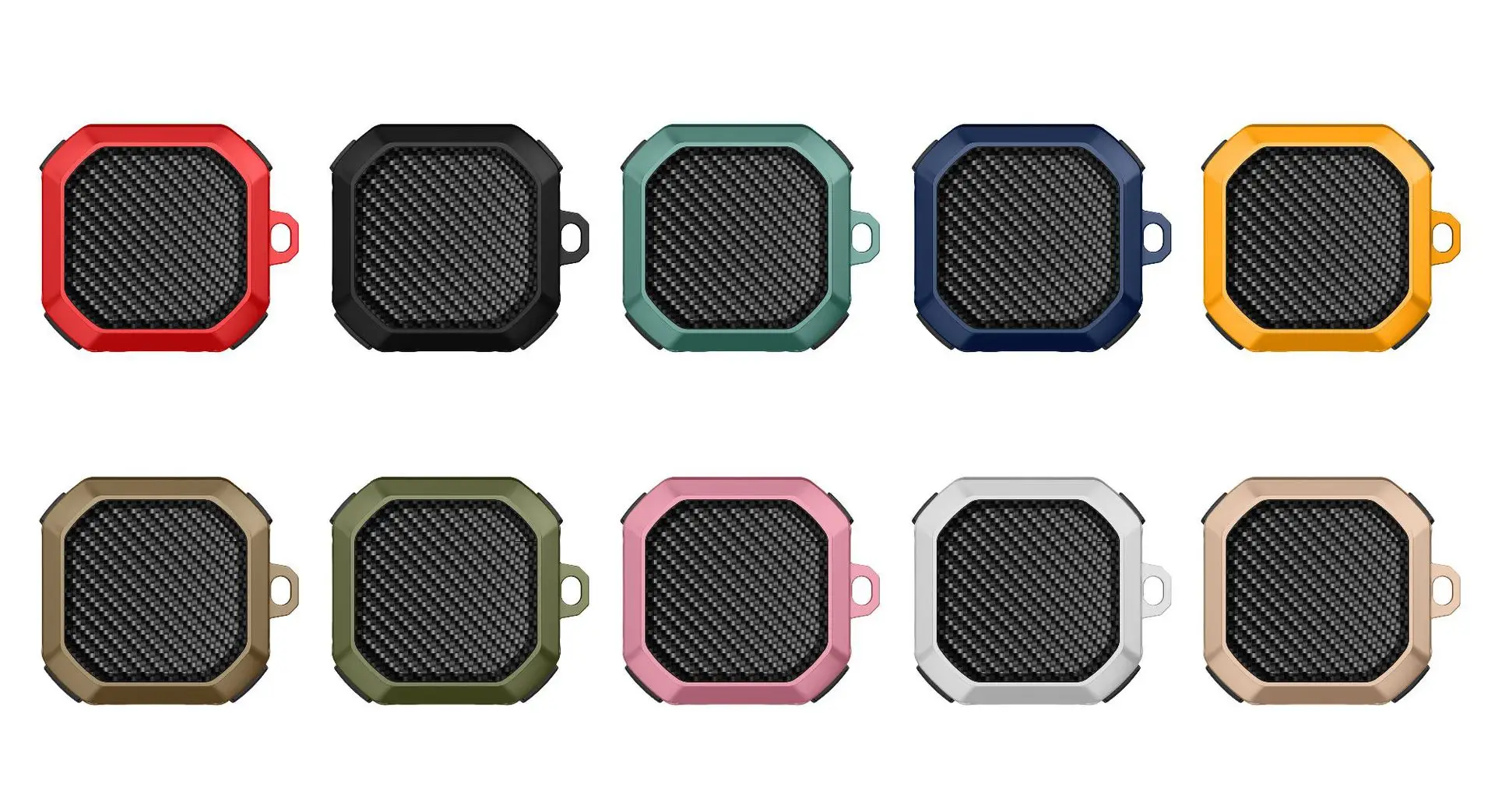 

Suitable for Samsung Galaxy buds live/pro/FE Bluetooth headphone cover with carbon fiber pattern anti drop protective cover