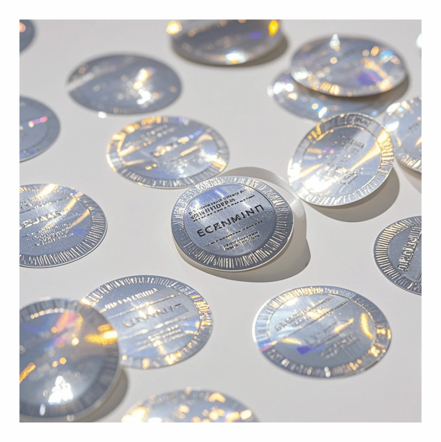 

Hot Selling Ecurity Holographic Label With Barcode Laser Label With CE Certificate