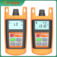 Komshine KLS-25M/KPM-25M Fiber Optic Laser Source 1310/1550nm Optical Power Meter Fiber Optic Cable Tester OLS OPM