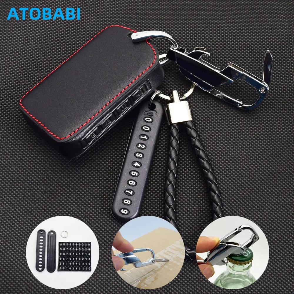 Leather Car Key Cas…