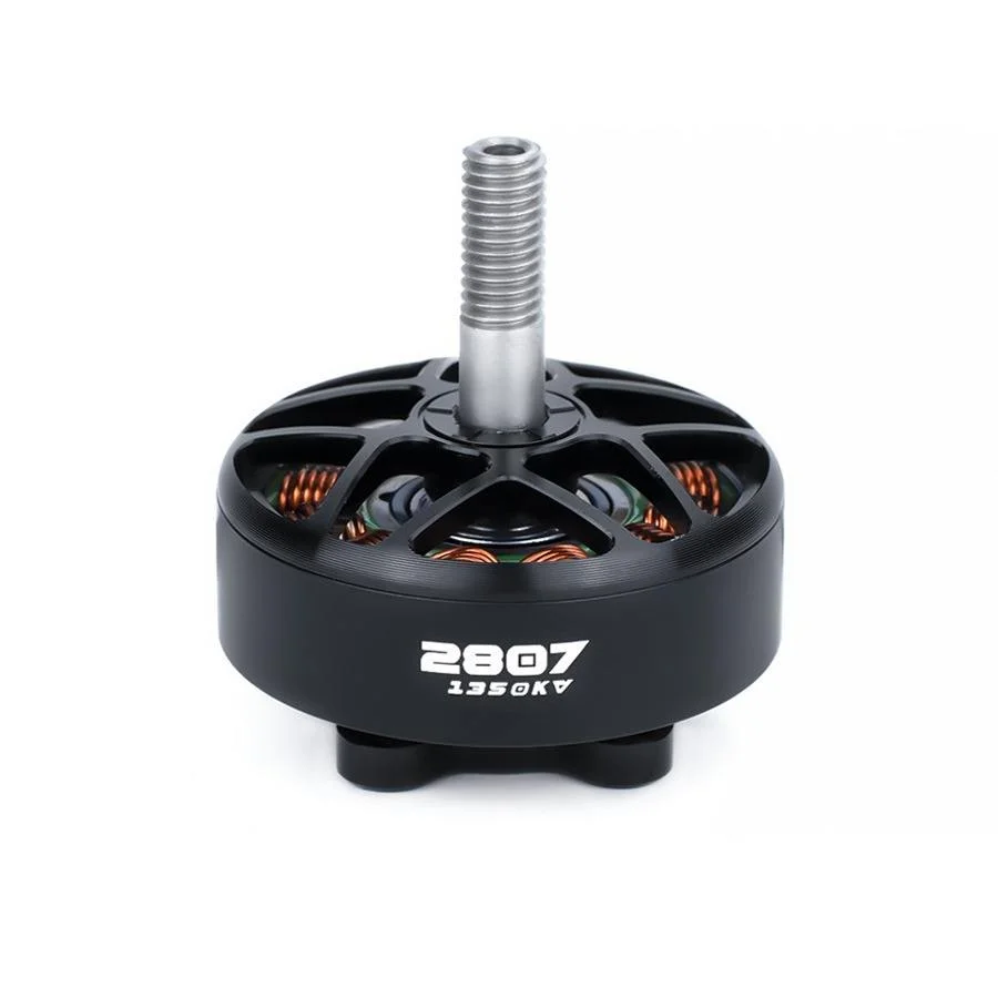 Motor Brushless Shuhang 2807 1350KV 45.81A 3-6S Grosir, Daya Dorong Maksimum 2470g, Daya 1114W untuk Drone FPV Freestyle RC 7 Inci