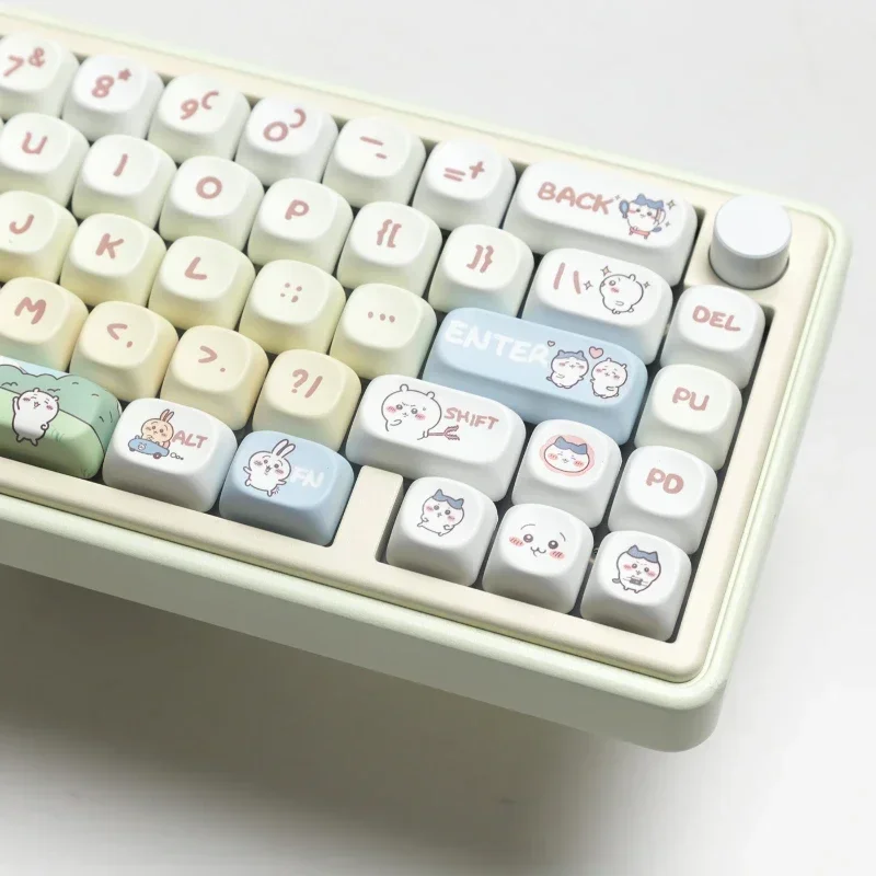 Imagem -02 - Bebê Polvo 144 Teclas Conjunto Moa Perfil Gmk Pbt Keycaps para Teclado Mecânico Sublimação de Tinta Gaming Keycap Personalizado Gk61