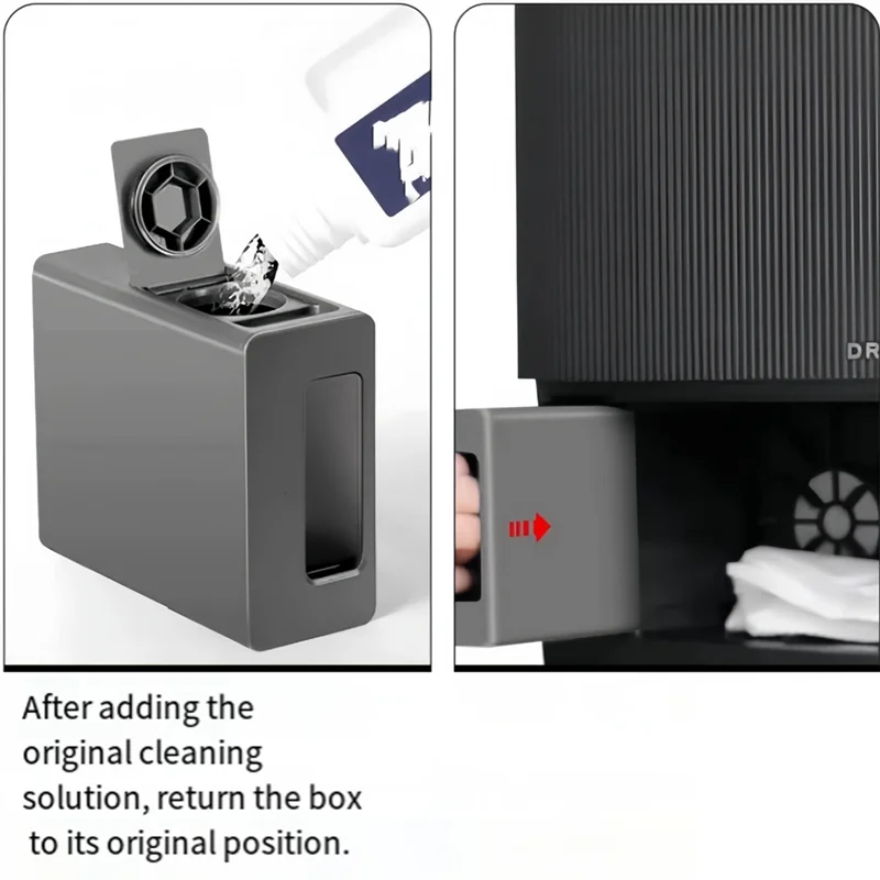 For Dreame X40 Ultra / X30 Ultra / L10s Pro Ultra Replacement Parts Automatically Upper Lower Water Adds Cleaning Fluid Module