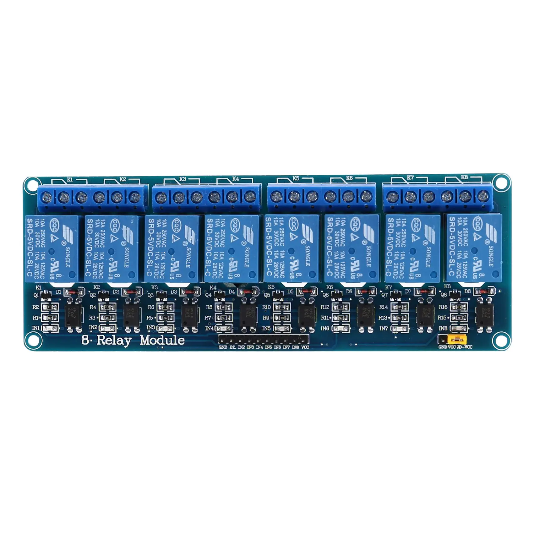 【CLEARANCE】5V Relay Module With Optocoupler Relay Output 8 Way Relay Module For Arduino