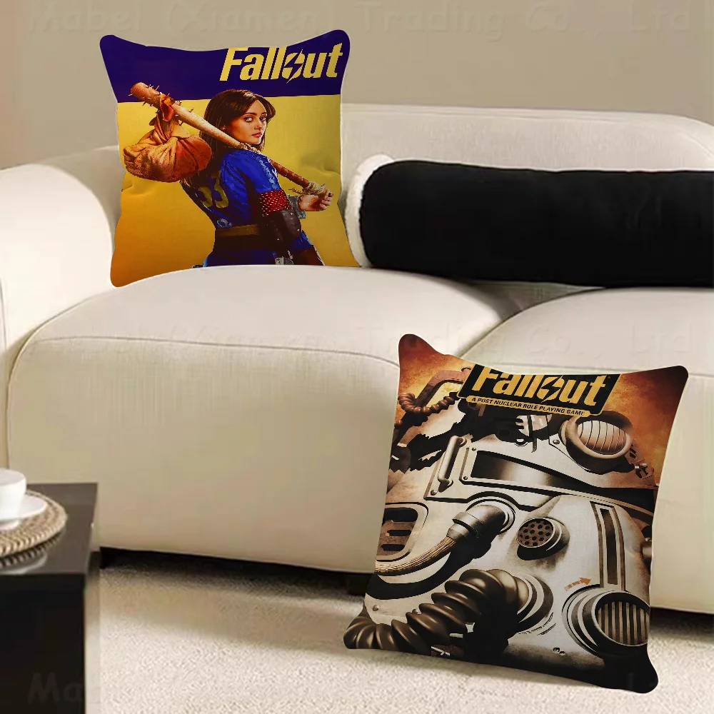 F-Fallout SeriesCushion Cover Pillow Cover Decor Pillowcase Printed Cushion Case For Couch