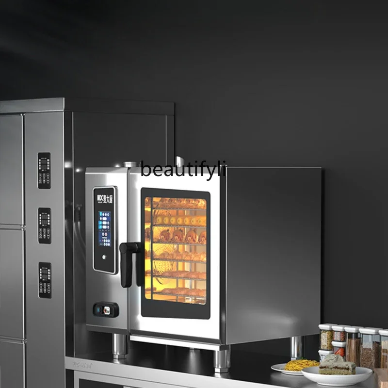 E132 Universal Steam Baking Oven Commercial Large Electric Oven Roasted Duck Furnace Multi-Function All-in-One Machine