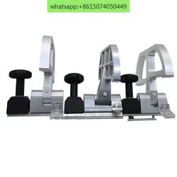 Push table saw with ruler baffle / precision panel saw / positioning board scale magnifying glass handle wood