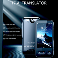 New 2023 T7 Smart Connect with WiFi 4G Hotspot SIM Translator Offline Instant Translate 138 Languages Support Photo Translation