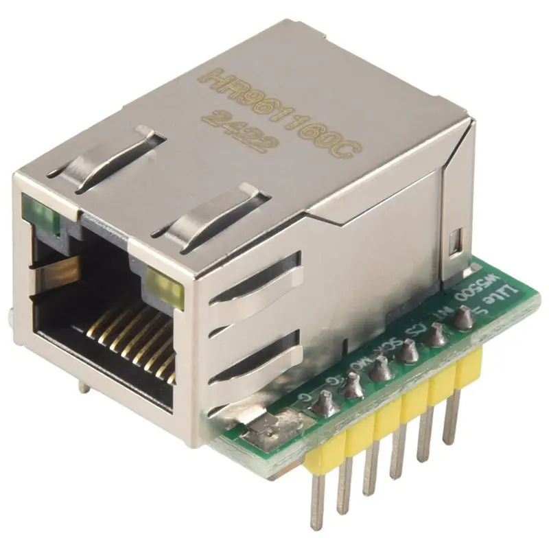 AA08-4X W5500 Ethernet Network Module SPI Interface Ethernet/TCP/IP Protocol Compatible Wiz820io