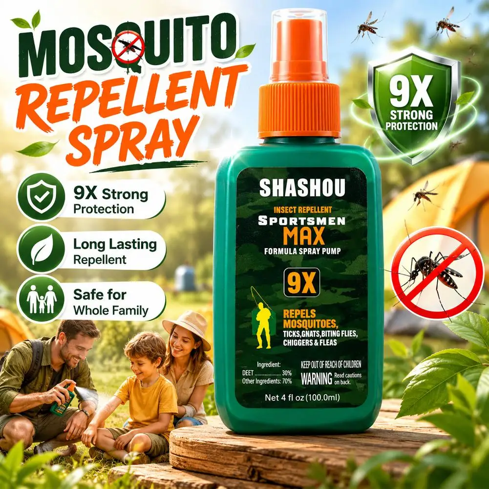 Outdoor Portable Mosquito Repellent Camping Trip Mosquito Repellent Spray Strong Mosquito Repellent Toilet Water