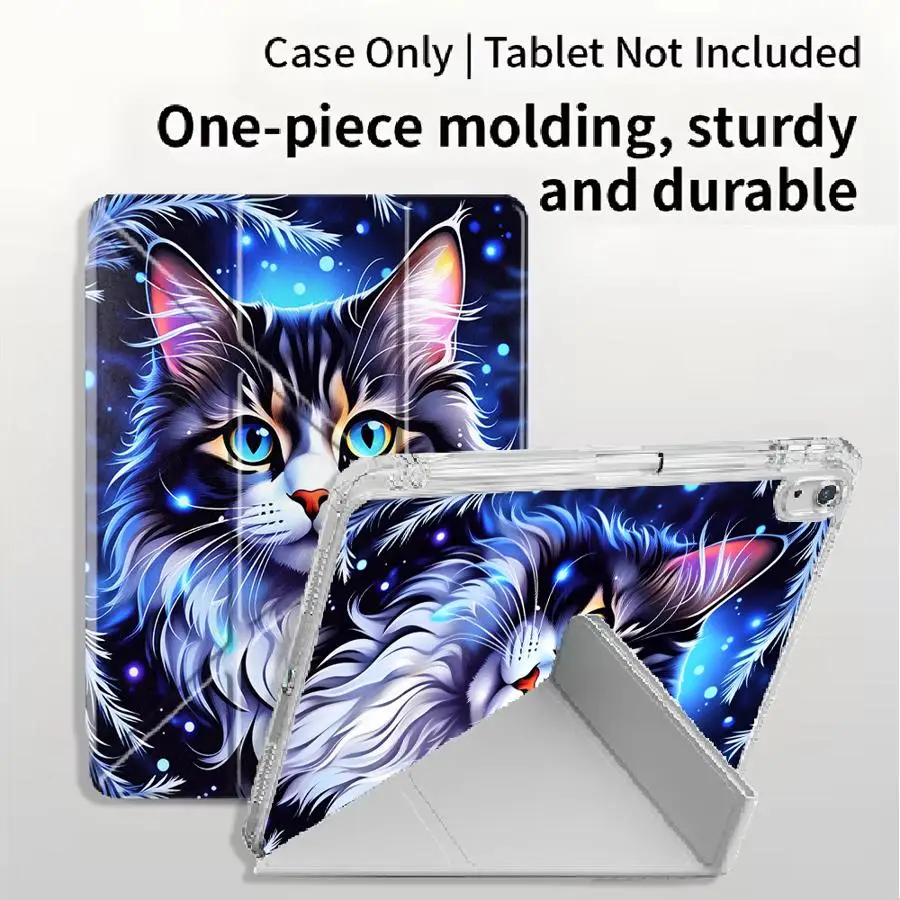 capa-para-tablet-galaxy-cat-para-ipad-air-4-5-m3-m2-m4-11-polegadas-pro-2025-11ª-10ª-9ª-8ª-7ª-geracao-129-polegadas-mini-6-7-suporte-dobravel-y-fold