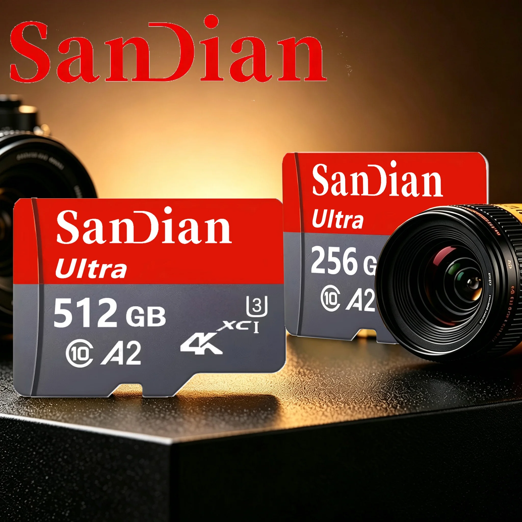 Micro TF SD Card Memory Card SD Cards 32GB 128GB 512GB 256GB TF Cards Temperature Proof Magnet Proof X-Ray Proof for Camera