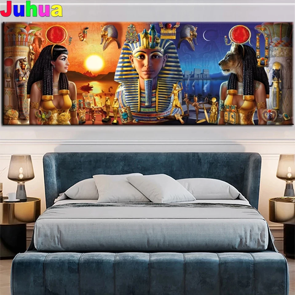 

Ancient Egypt DIY Diamond Painting Full Square Round 5d Egyptian Diamond Embroidery gift mosaic art home Decor drop shipping