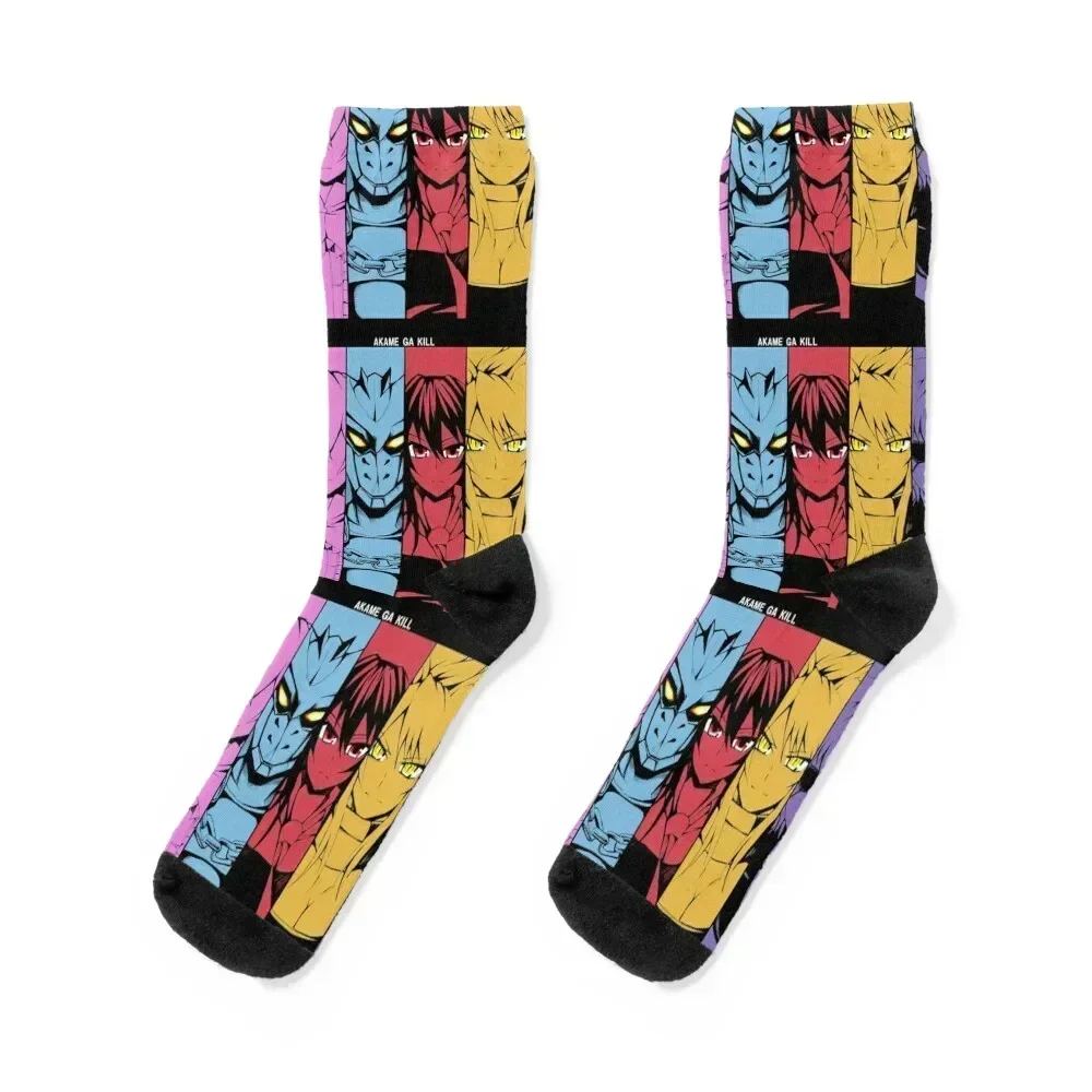 

Anime Akame ga Kill! Socks designer brand men cotton high quality professional running Socks Ladies Men's