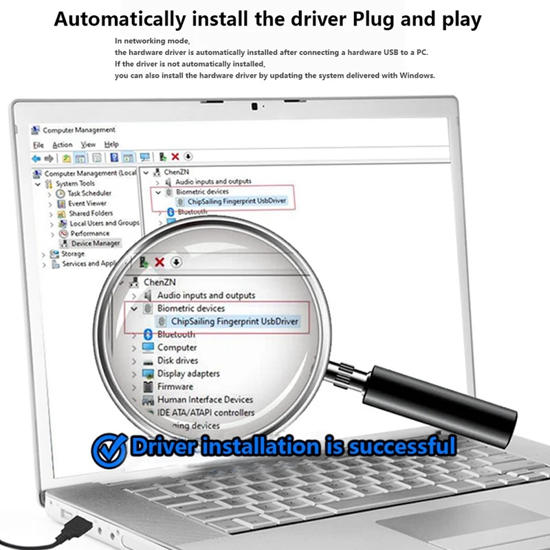 Fingerprint Login USB Computer Fingerprint Recognition Boot Software Lock Fingerprint Recognition