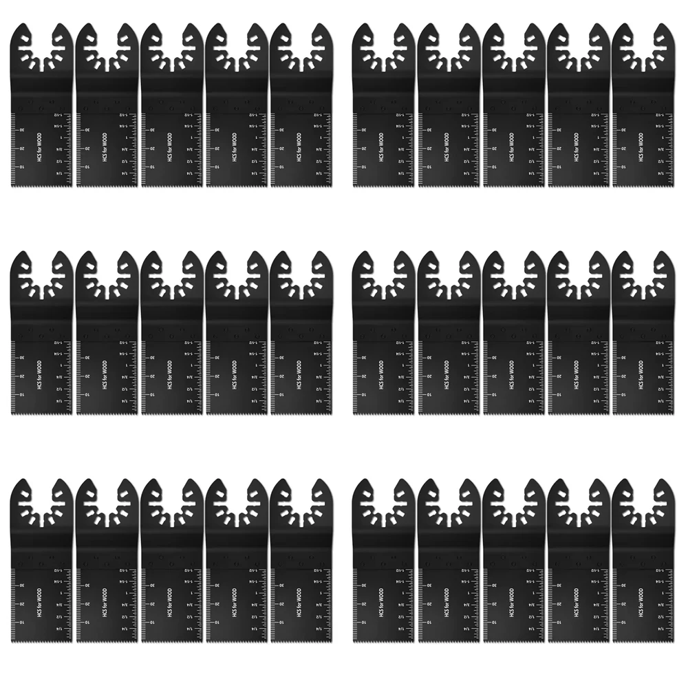 100/50/20 Stuks Oscillerende Zaagblad Multi Gereedschap Blades Multifunctionele Vernieuwer Snijmes Voor Hout Metaal Snel snijden Blade