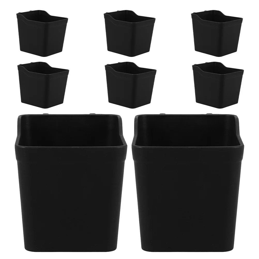 8개 페그보드 빈 수납 정리함 작업장 차고 공예실 ABS 도구 정리함 소형 부품 보관 바구니