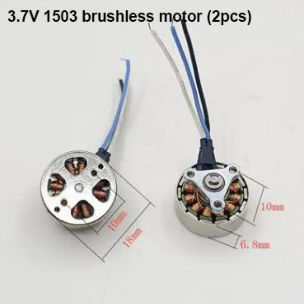 1/2 pz Motore Brushless 1503 Drone Motore 2750KV L900 PRO E88 Quadcopter Modello di Aerei Accessori