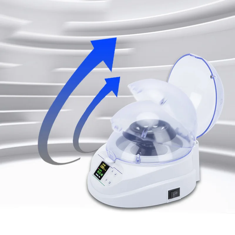 Mini Electric Centrifuge Medical Centrifuge prp isolate serum Testing Equipment Lab Centrifuge