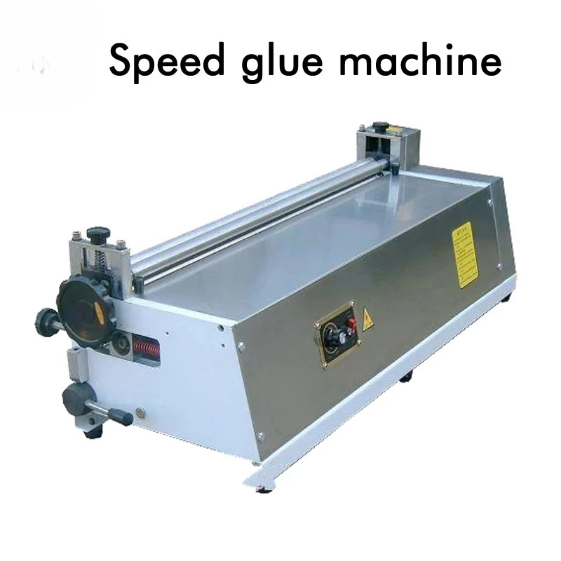 New MB-720 Stainless steel desktop glue machine white plastic water - conditioning paper on the plastic machine /