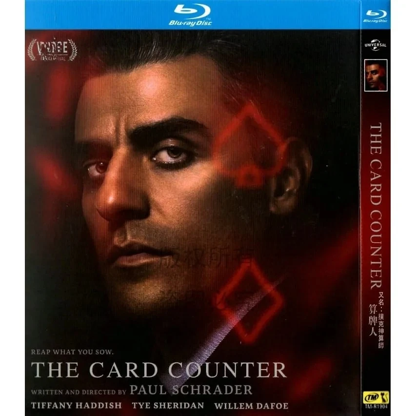 The Card Counter (2021) Blu-ray disc 1-D New Box Set Sealed
