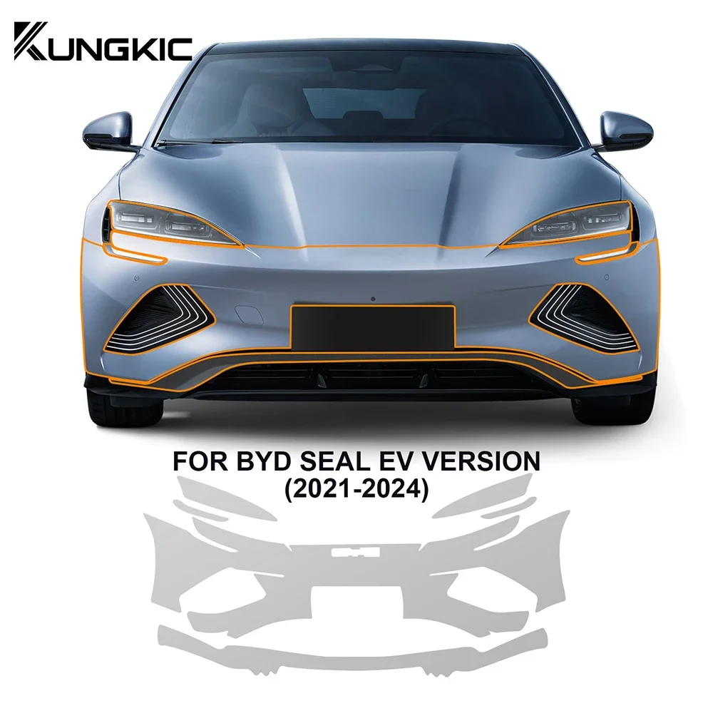 Car Body Sticker For BYD Seal EV Version 2021 2022 2023 2024 TPU Paint Protection Film Anti-scratch Protective PPF Accessories