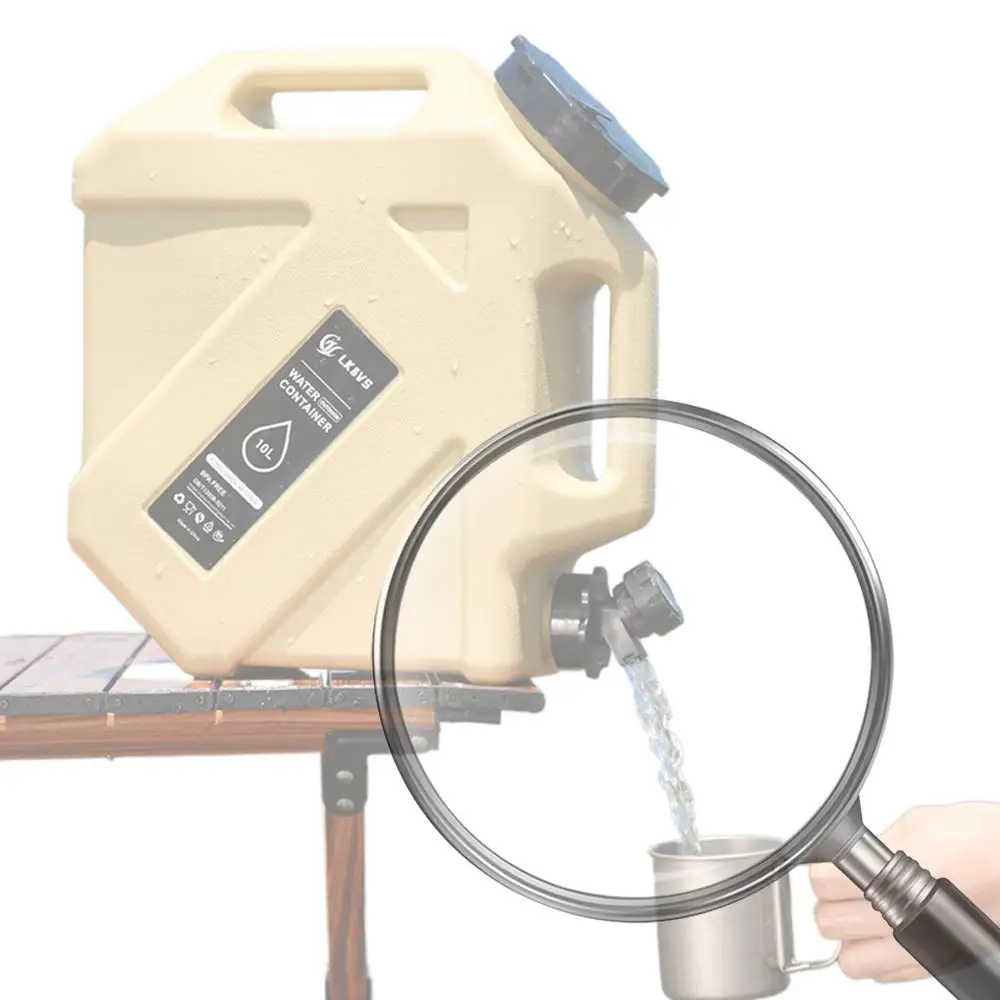 

Контейнер для хранения воды на 10 л с краном, ведро для питьевой воды, большой емкости, диспенсер для воды, переносной, для автомобиля, кемпинга