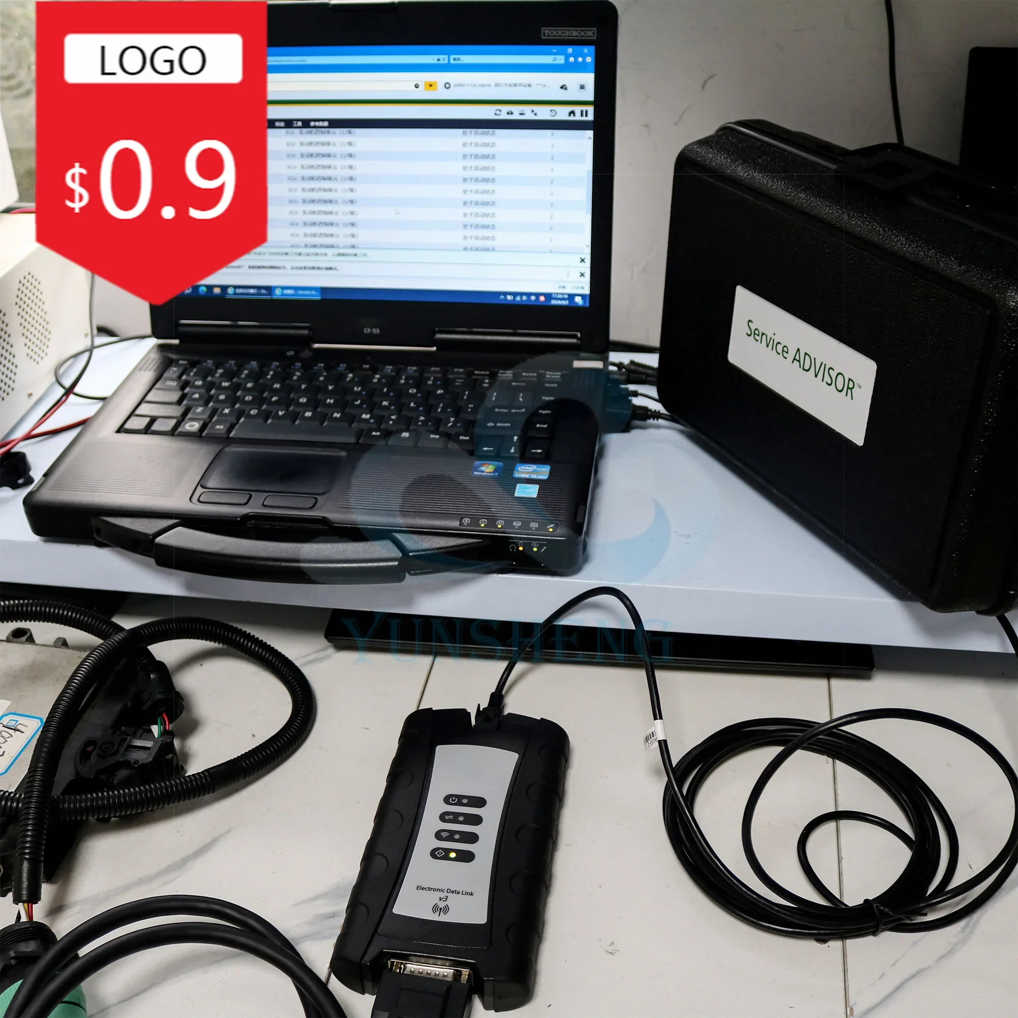 

Электронный диагностический инструмент EDL V3 для сельскохозяйственной и строительной техники, для обслуживания оборудования