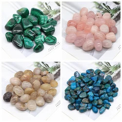 Natural Malachite Turquoise Amethys Crystals And Reiki Healing Stones Tumbled Bulk Mineral Gemstones Home Aquarium Decoration