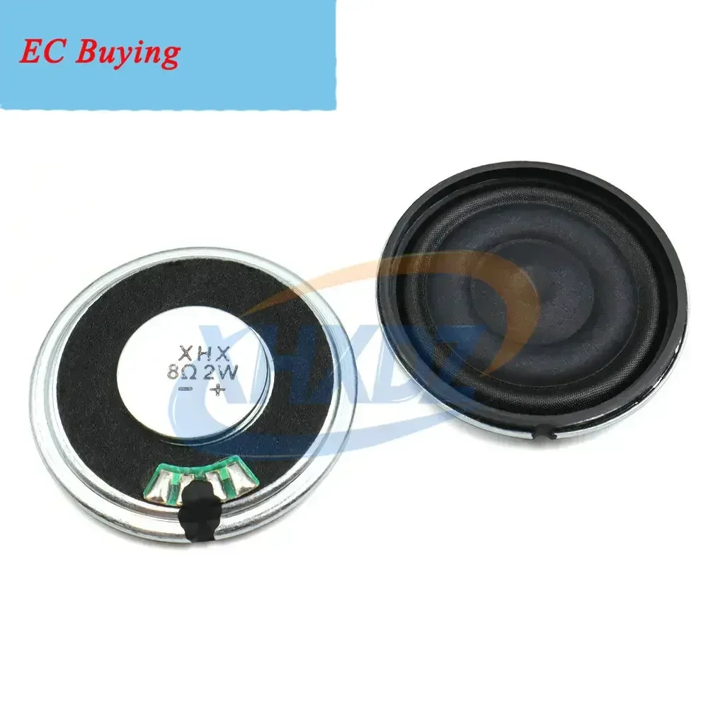 2PCS 36MM Iron Composite Membrane 4 Ohm 3W Speaker 36 MM 8Ohm 2 Watt Speaker Ultra-thin Horn Acoustic Components