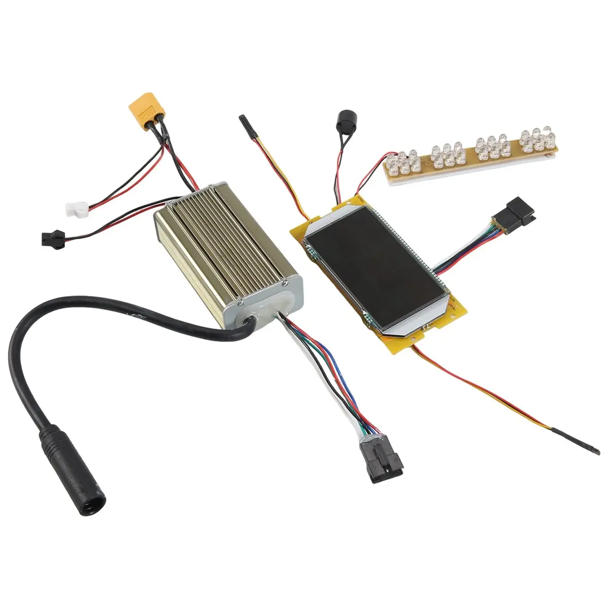 

8-дюймовый ЖК-дисплей + контроллер для электросамокатов Kugoo S1 S2 S3, запчасти для электросамокатов 36В