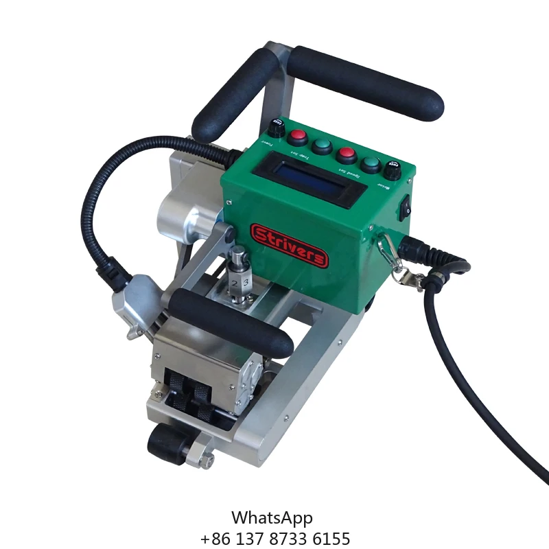 (ST-1400) Plastic Geomembrane Welding Machine HDPE Hot Wedge Liner Welder 1400W