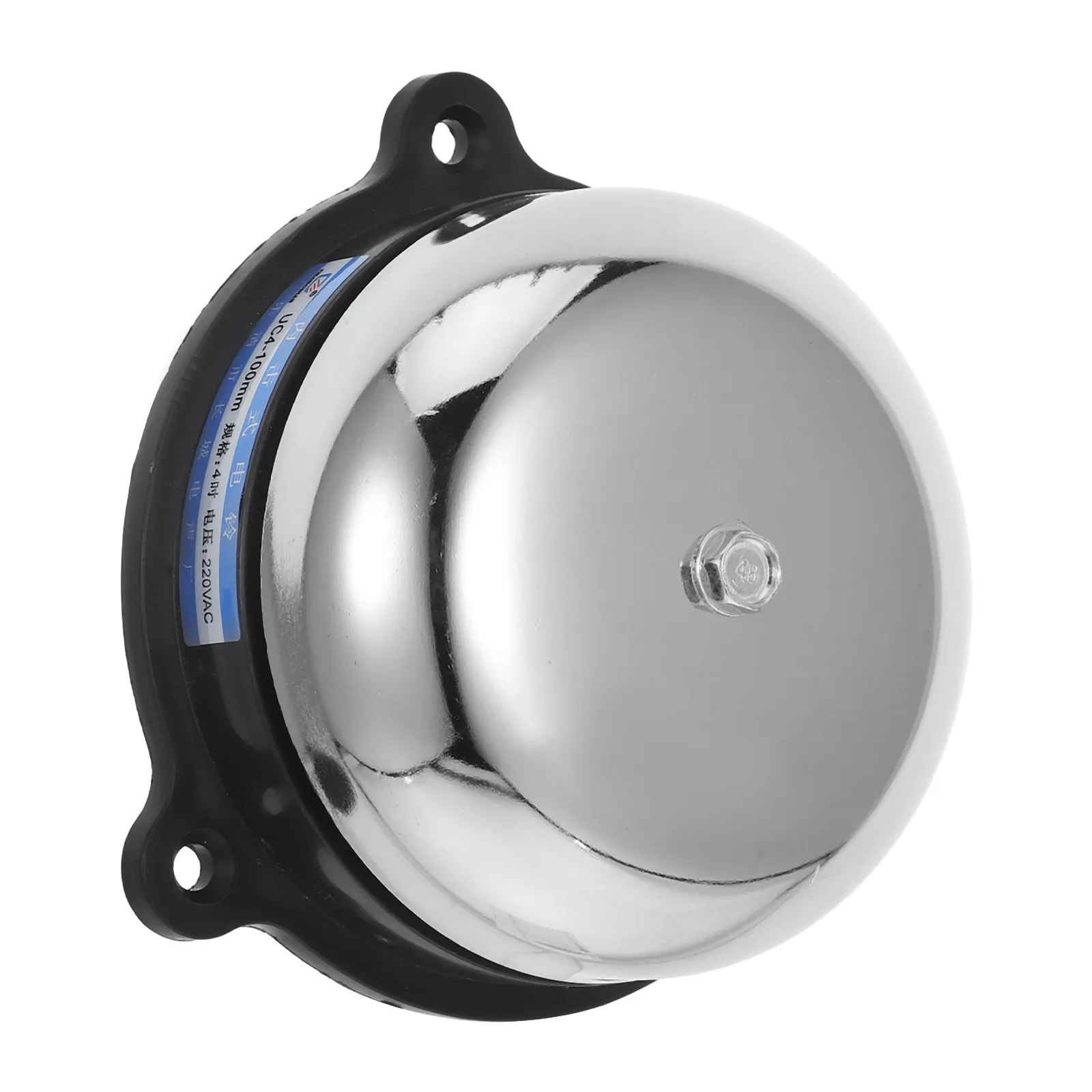 Sturdy Iron Electric Bell Extra Loud Warning Bell for Home Doorbell Office Building Shopping Mall Hospital School Factory
