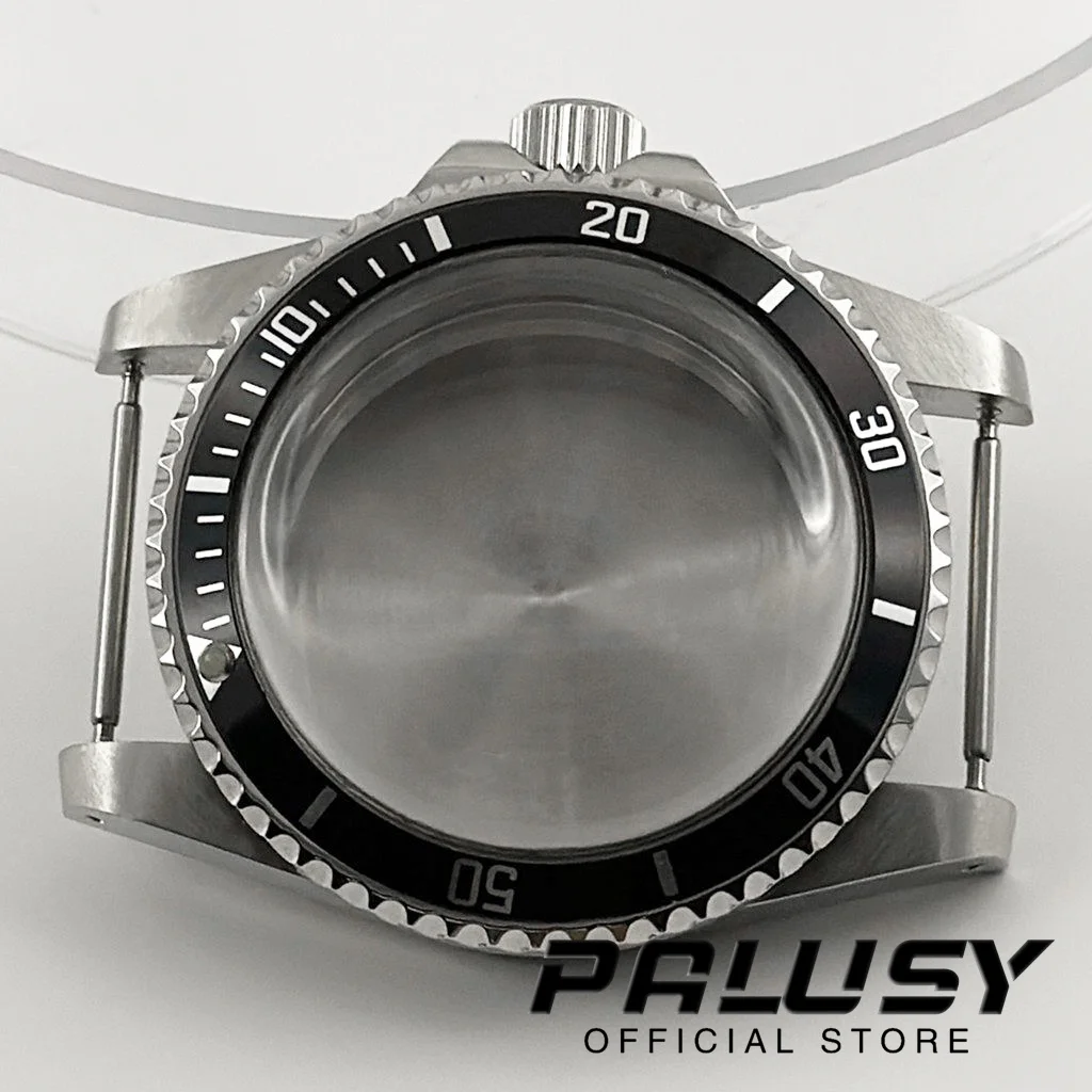 Caja Retro Vintage de 39,5 MM, cúpula de cristal acrílico NH35, accesorios de reloj para NH35 NH36 NH38, caja de reloj con movimiento