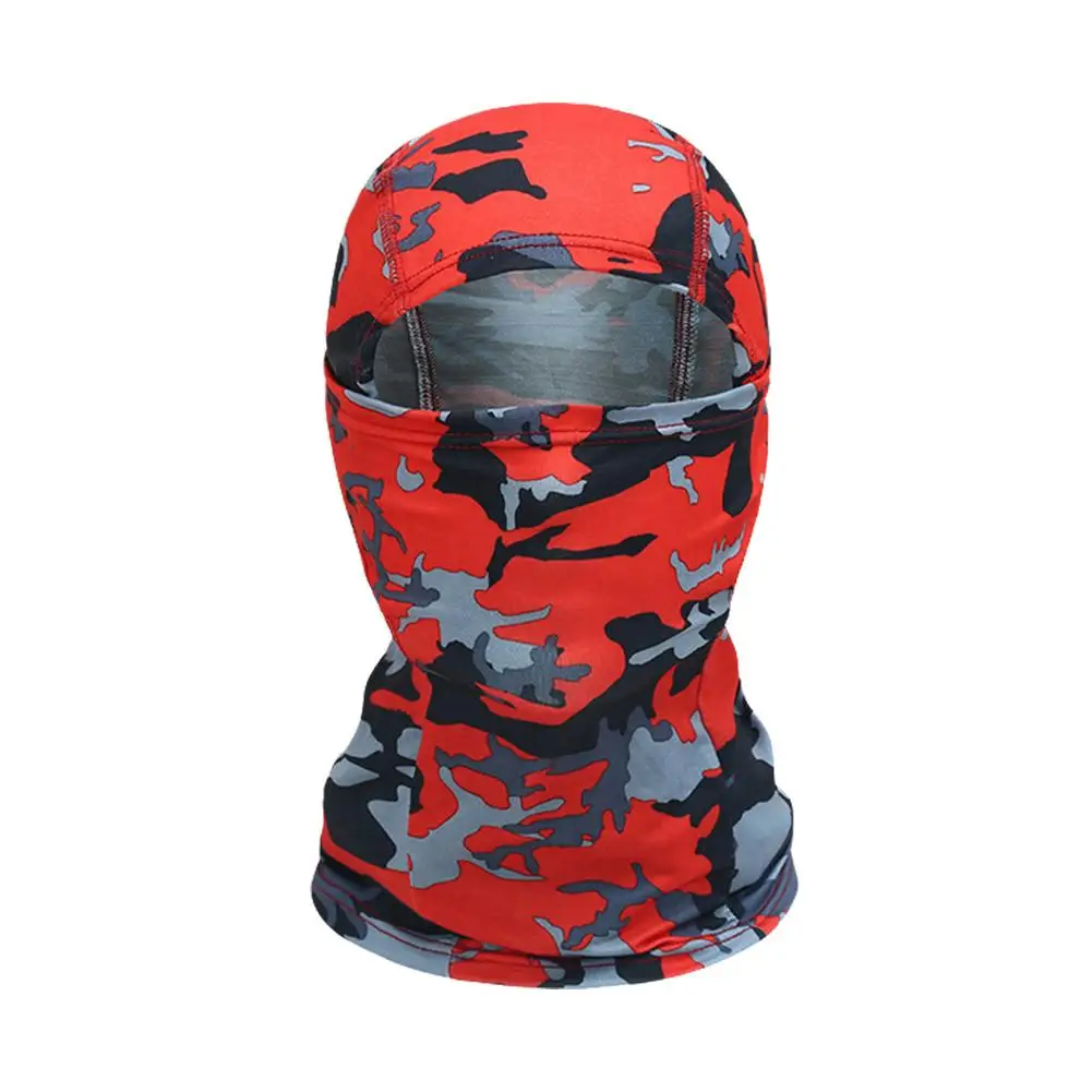 Taktische Tarnung Sturmhaube Vollgesichtsmaske Outdoor Hut Motorrad Jagd Fahrrad Radfahren Bandana Halsmanschette Ski Wandern Schal