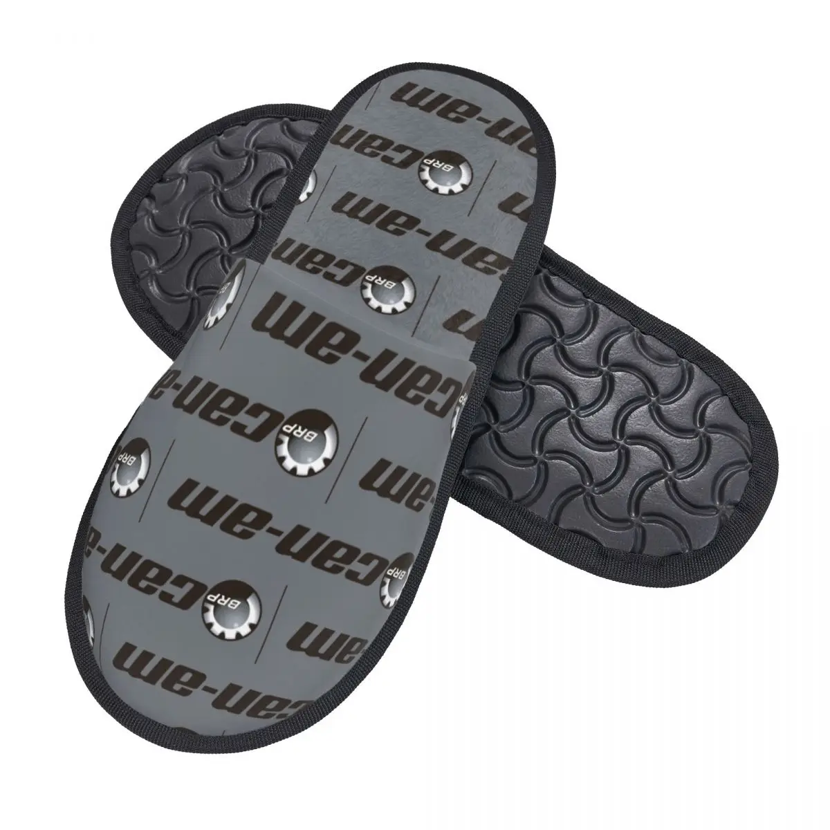 Custom BRP ATV Can Am Logo Memory Foam Slippers Women Cozy Warm House Slippers