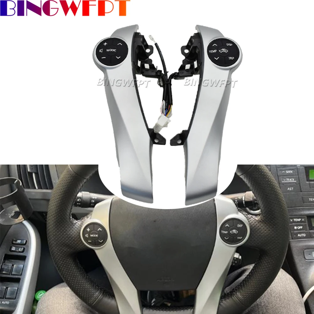

Car Steering Wheel Button For Toyota Prius Plus 2012-2015 Prius C US 2011-2015 Aqua 2014 Volume Audio Control Button Switch