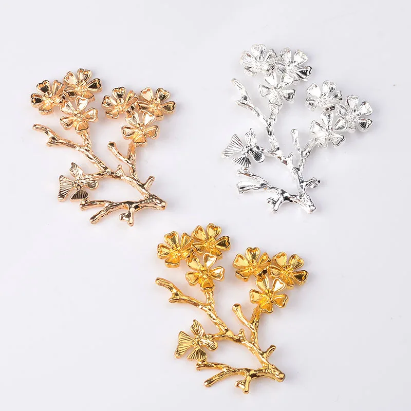 Antique Leaf Alloy DIY Branch Spot Factory Direct Hairpin Hair Crown Accessories